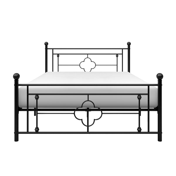 Morris Full Platform Bed in Metal/Black - 2051FBK-1