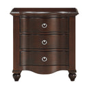 Meghan Nightstand in Cherry/Espresso - 2058C-4