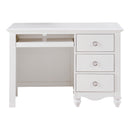 Meghan Writing Desk in White - 2058WH-15