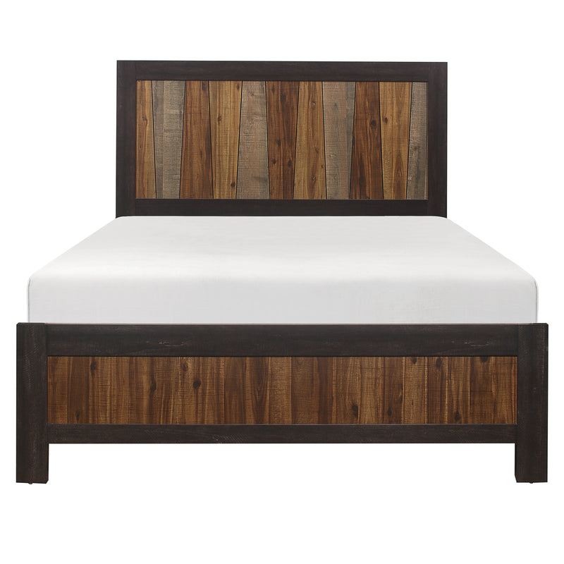 Cooper Full Bed in Brown/Gray/Multi - 2059F-1