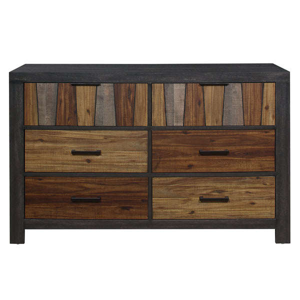 Cooper Dresser in Multi/Brown/Gray - 2059-5