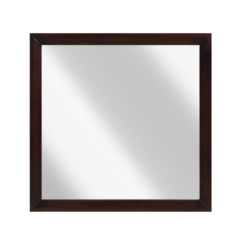 Edina Mirror in Espresso - 2145-6