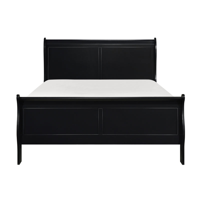 Mayville Eastern King Bed in Black - 2147KBK-1EK