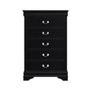 Mayville Chest in Black - 2147BK-9