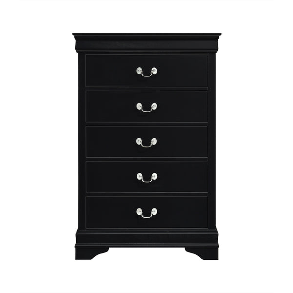 Mayville Chest in Black - 2147BK-9
