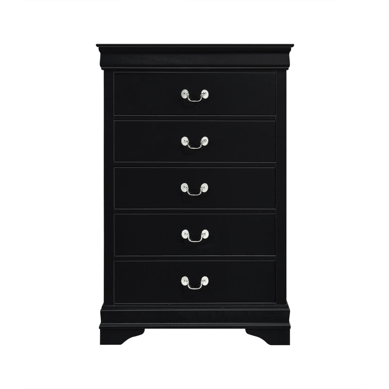 Mayville Chest in Black - 2147BK-9