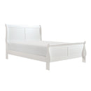 Mayville Queen Bed in White - 2147W-1