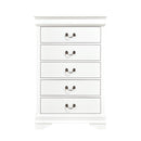 Mayville Chest in White - 2147W-9