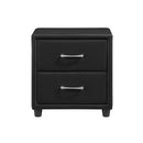 Lorenzi Night Stand - Black