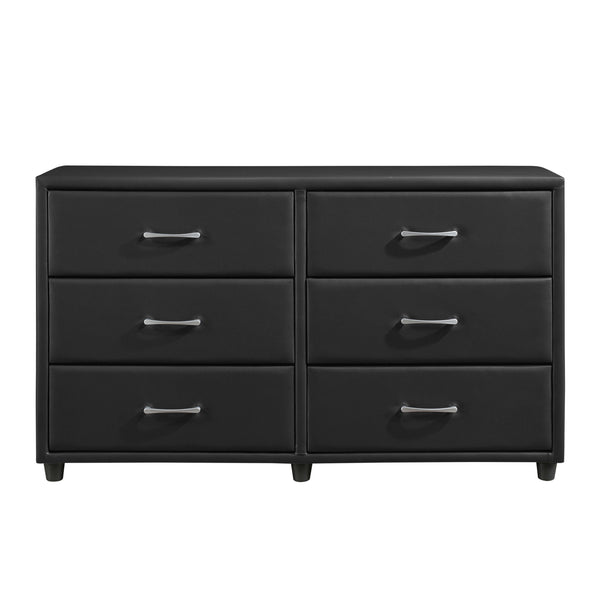 Lorenzi Dresser in Black - 2220-5