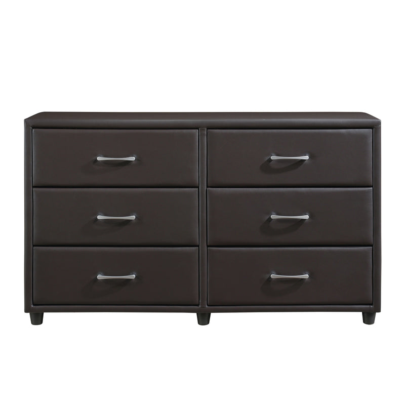 Lorenzi Dresser in Brown - 2220DBR-5