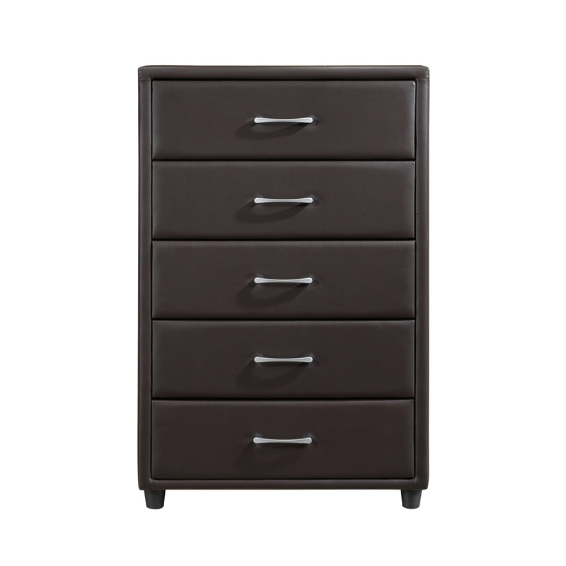Lorenzi Chest in Brown - 2220DBR-9