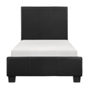 Lorenzi Twin Platform Bed in Black - 2220T-1