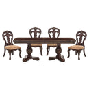 Deryn Park 5pc Set (TB+4S) in Cherry/Metallic Accent - Traditional - 2243-114*5