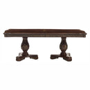 Deryn Park Dining Table in Metallic Accent - Traditional/Cherry - 2243-114*