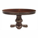 Deryn Park Round/Oval Dining Table in Metallic Accent - Traditional/Cherry - 2243-76*