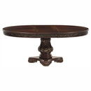 Deryn Park Round/Oval Dining Table in Metallic Accent - Traditional/Cherry - 2243-76*