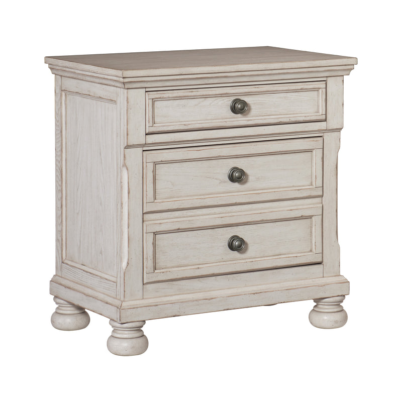Bethel 4pc Set (QB+NS+DR+MR) in White - 2259W-1*4