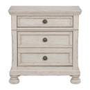 Bethel 4pc Set (QB+NS+DR+MR) in White - 2259W-1*4