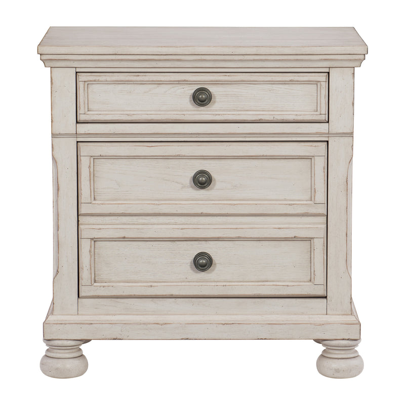 Bethel 4pc Set (QB+NS+DR+MR) in White - 2259W-1*4