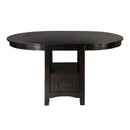 Junipero Round / Oval Counter Height Table With Storage Base