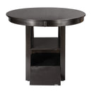 Junipero Round / Oval Counter Height Table With Storage Base