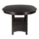 Junipero Round / Oval Counter Height Table With Storage Base