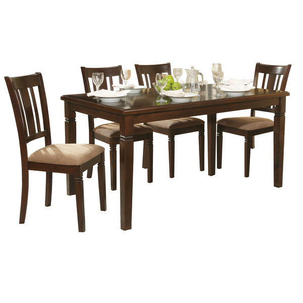 Devlin 5pc Set (TB+4S) in Espresso/Brown - 2538-60*5