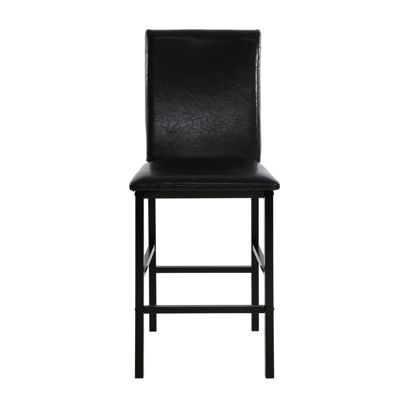 Tempe Counter Height Chair in Black/Brown - 2601-24