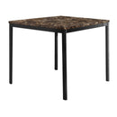 Tempe Counter Height Table, Faux Marble Top