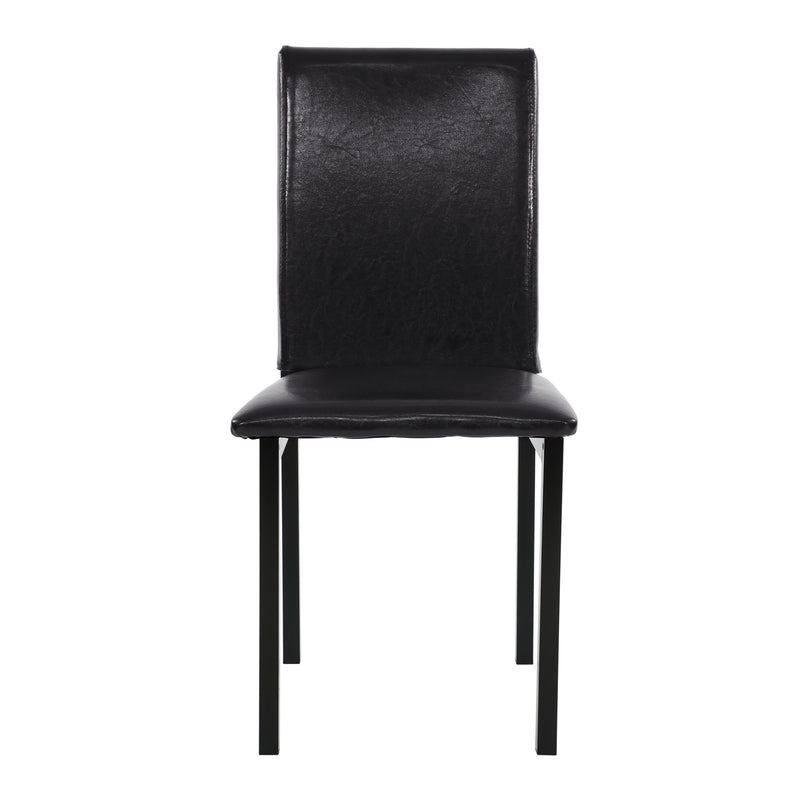 Tempe Side Chair in Brown/Black - 2601S
