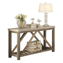 Ridley Sofa Table in Taupe/Beige - 3551-05