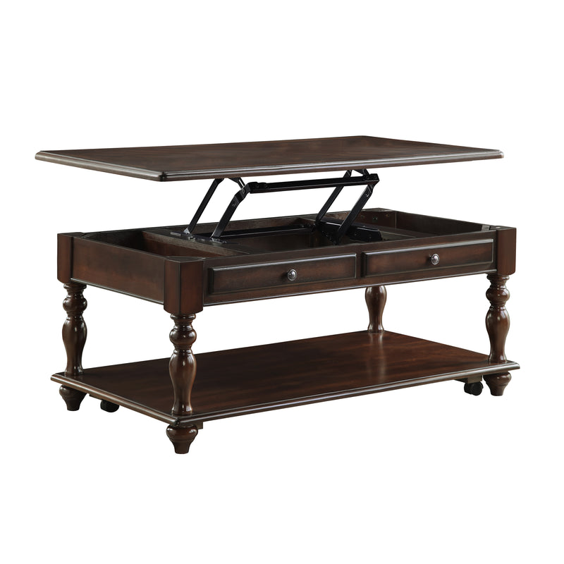 Lovington Lift Top Cocktail Table in Espresso - 3587-30