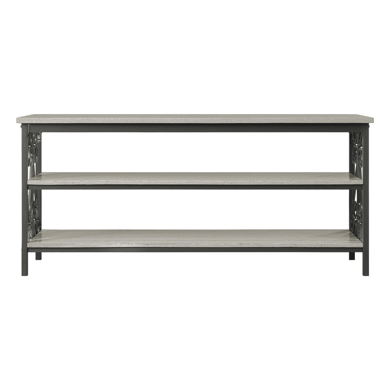 Fairhope TV Stand/Sofa Table in Beige/Metal - 35800-T