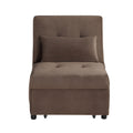 Garrell Lift Top Storage Bench With Pull-Out Bed - Brown