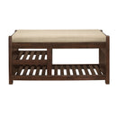 Talmadge Bench in Brown - 4617