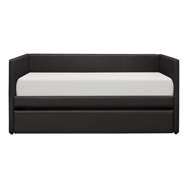 Adra Daybed with Trundle in Black - 4949BK*