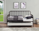 Constance Daybed with Lift-up Trundle in Dark Bronze - 4983DZ-NT