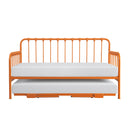 Constance Daybed with Lift-up Trundle in Orange - 4983RN-NT