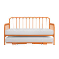 Constance Daybed With Lift-Up Trundle - Orange