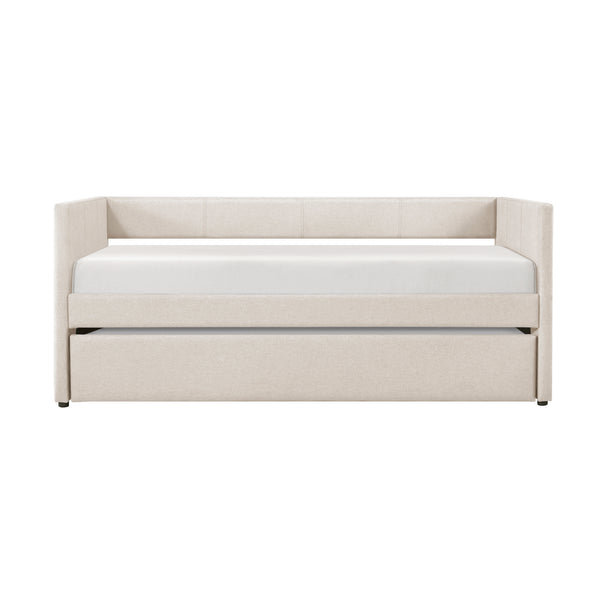 Trudy Daybed with Trundle in Beige - 4987BE