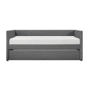 Trudy Daybed with Trundle in Gray - 4987DG