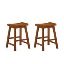 Saddleback 24 Counter Height Stool, Rta - Oak