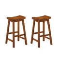 Saddleback 29 Pub Height Stool, Rta - Oak