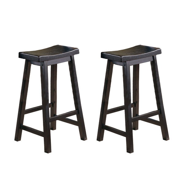Saddleback 29 Pub Height Stool, RTA in Black - 5302BK-29