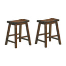 Saddleback 18 Dining Stool, Rta - Cherry