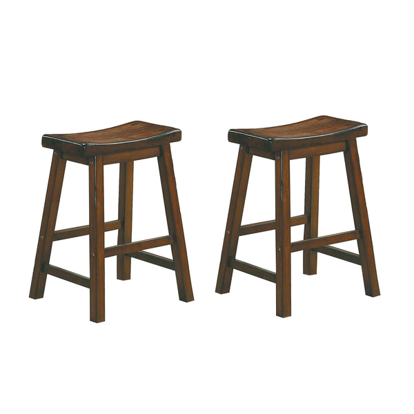 Saddleback 24 Counter Height Stool, RTA in Cherry - 5302C-24