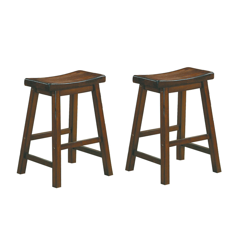 Saddleback 24 Counter Height Stool, RTA in Cherry - 5302C-24