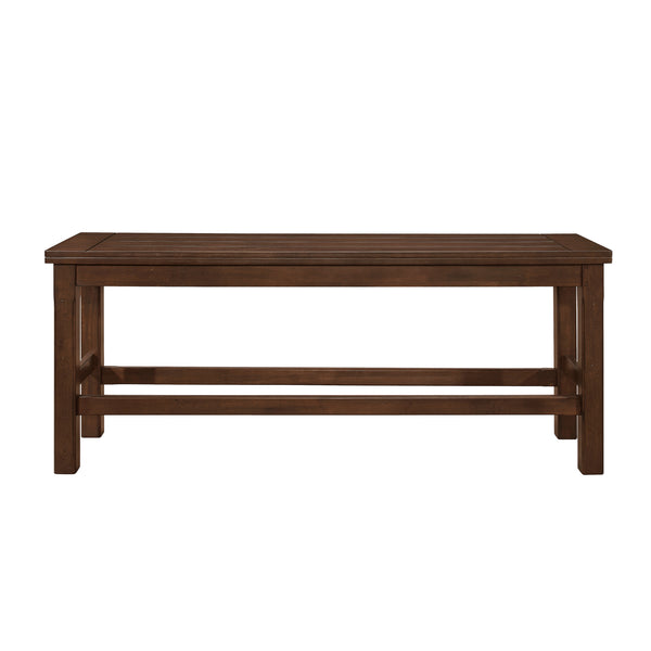 Schleiger Counter Height Bench in Brown - 5400-24BH