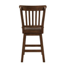 Schleiger Swivel Counter Height Chair in Brown - 5400-24SW